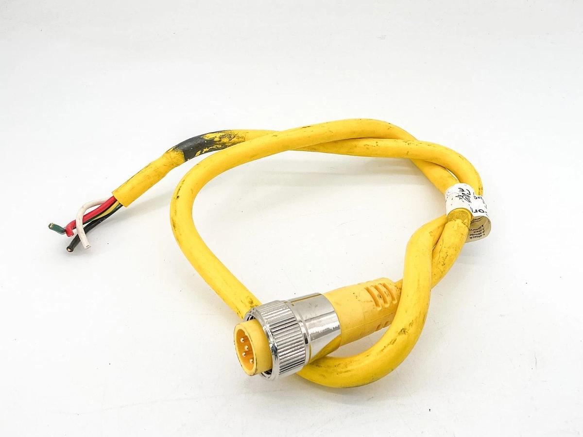 Used Mencom Co. MIN-4MP-3-SB03 Cordset 600V 10A 4 Wire - No Box