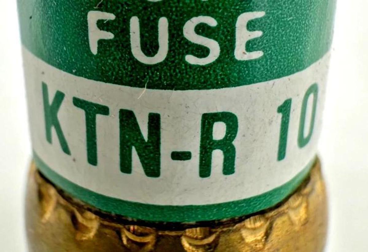 Lot of 10 New Bussmann KTN-R-10 Limitron Fast-Acting Class RK1 Fuse 10A 250V