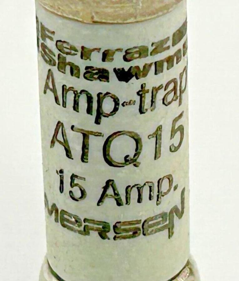 New Lot of 4 Ferraz Shawmut ATQ15 Time Delay Fuse 15A 500V