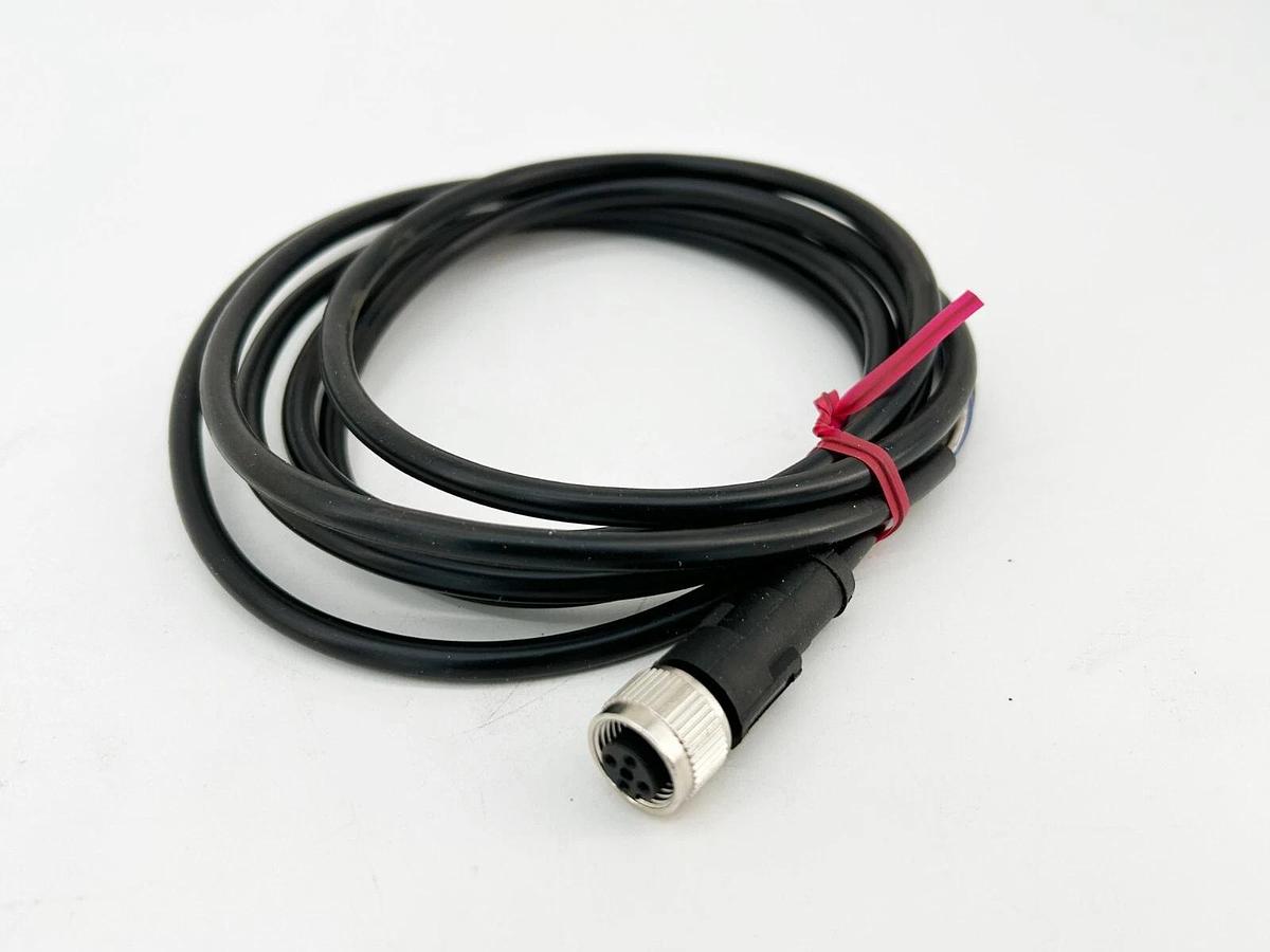 New Keyence OP-87634 Connector Cable 4A 300V Straight M12 2M