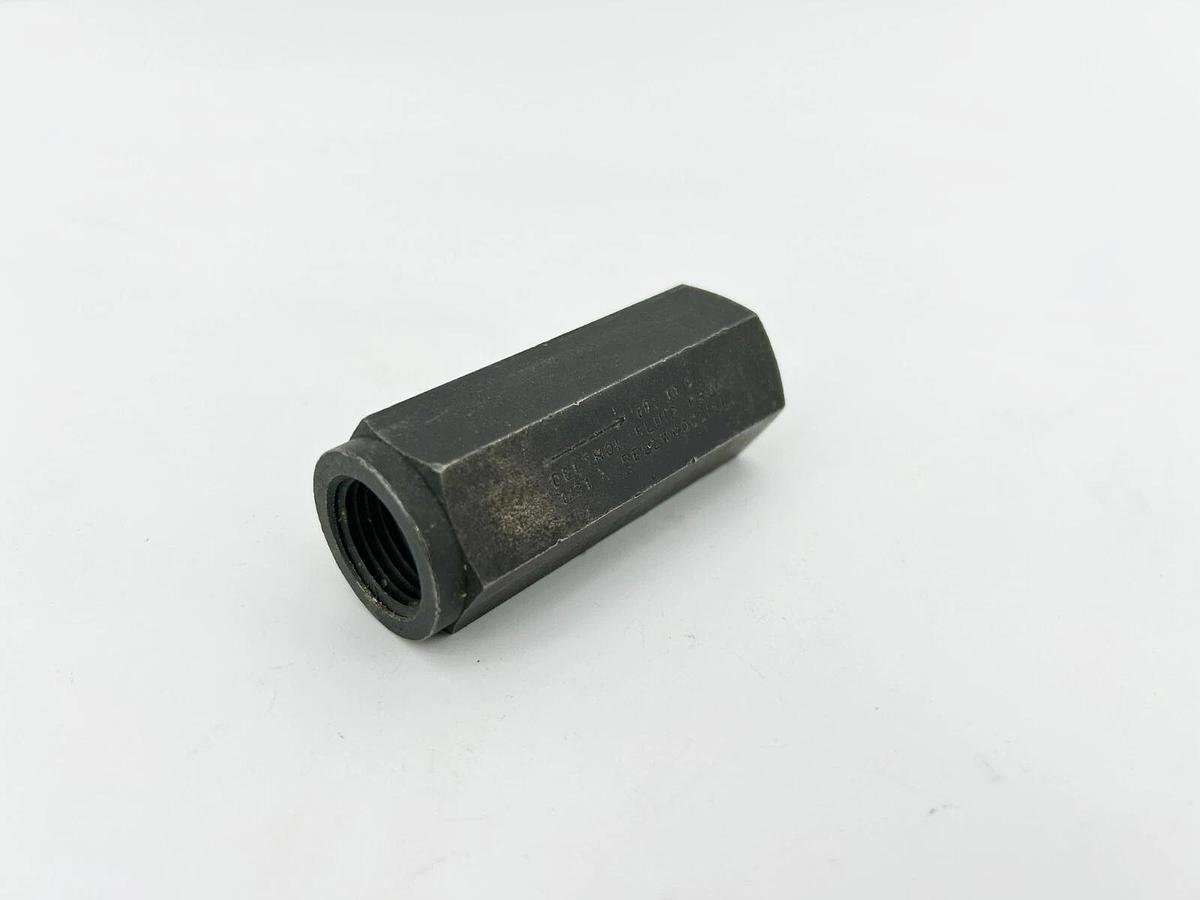 New Deltrol EDC30S Inline Check Valve, 5000psi,1/2" Female