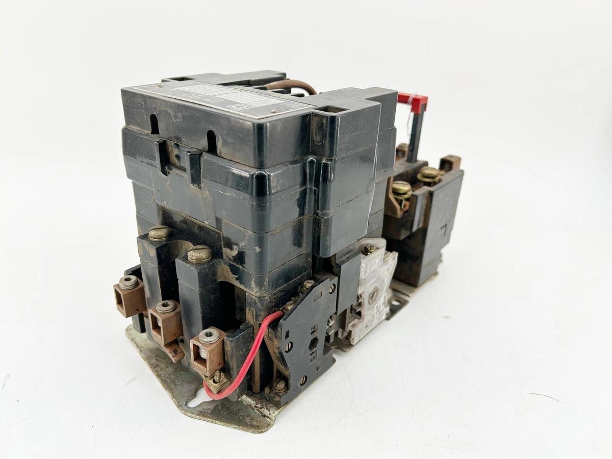 Used Square D 8536SEO1V02S Starter 90A 600V 3Phase 3P 110/120V 50/60Hz NEMA 3