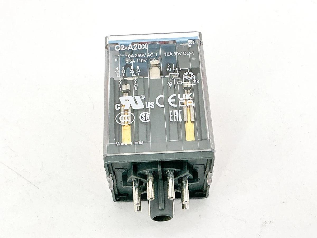 New Lot of 2 Comat Releco C2-A20X/AC120V Relay 120V 60Hz R