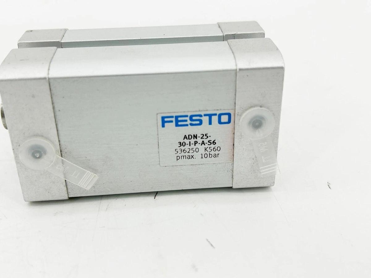 New Festo ADN-25-30-I-P-A-S6 Pneumatic Cylinder 10Bar K560 536250