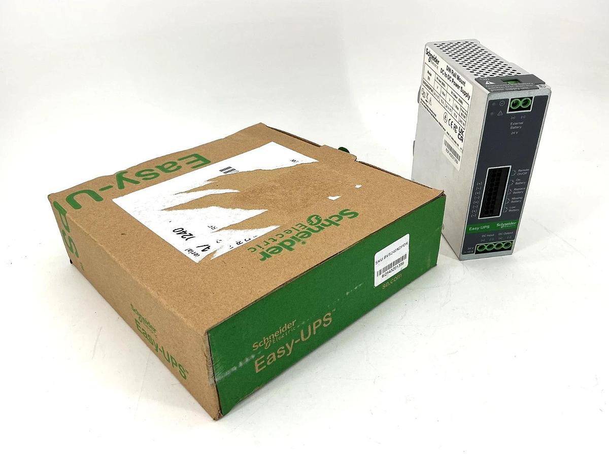 New Schneider Electric BVS240XDPDR Easy UPS Power Supply 24VDC-DC 10A