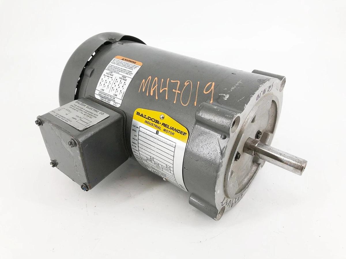 New Baldor M21A 97793337-001 Motor H34A63-255 3/4HP 230/460V 3450rpm - No Box