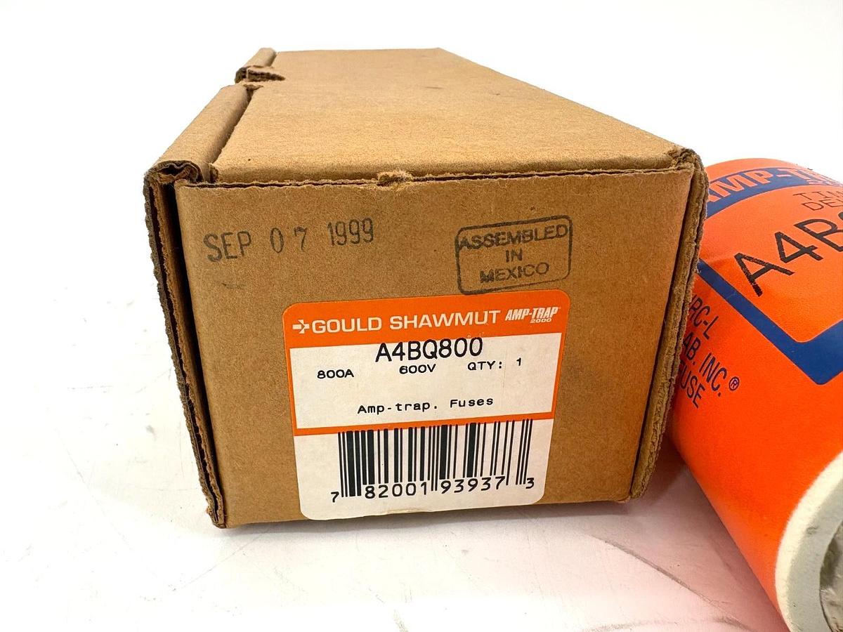 New Gould Shawmut A4BQ800 Amp-Trap 2000 Fuse 800A 600V