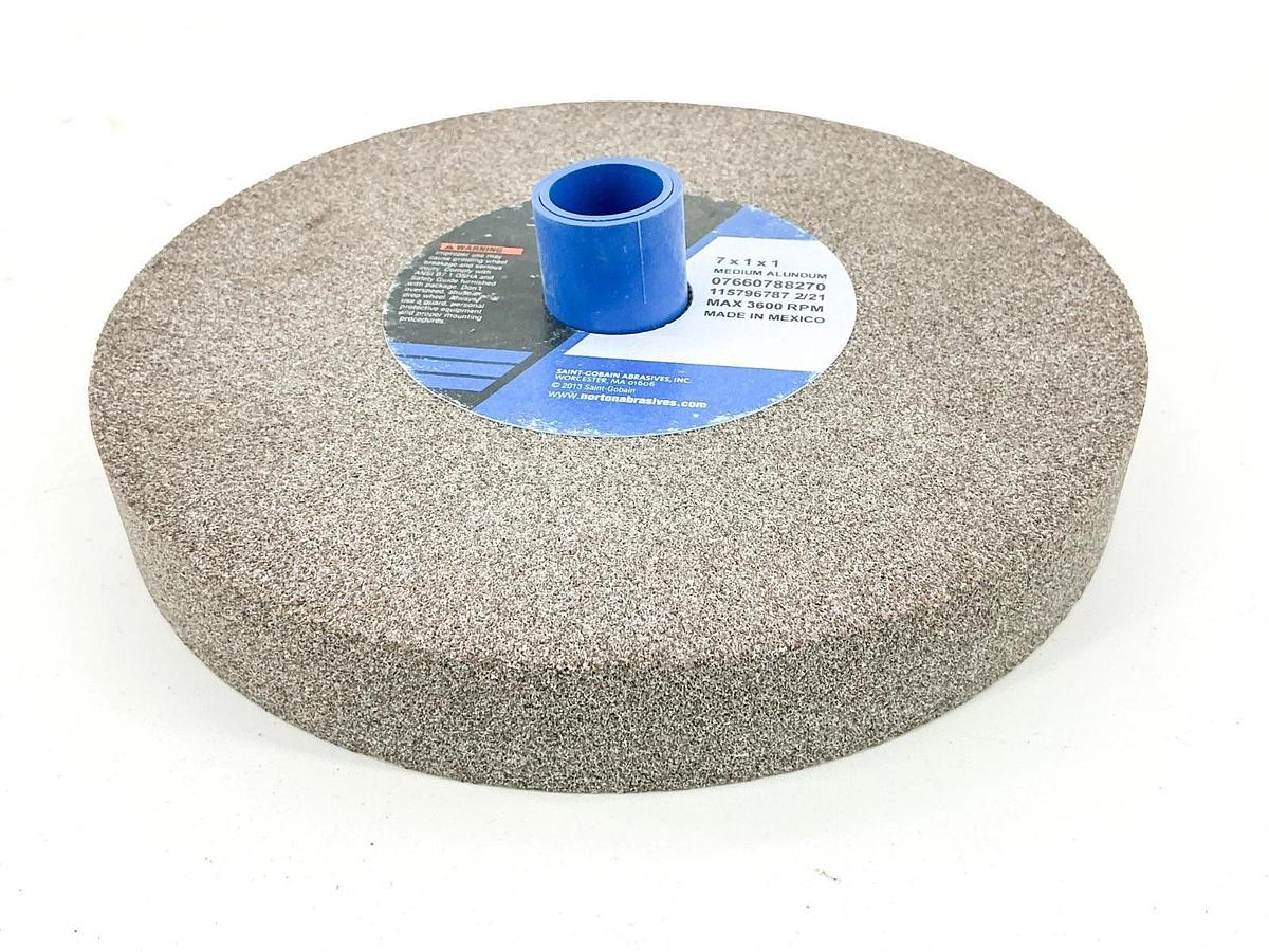 New Norton 88270 Grinding Wheel 7X1X1 178mm 7" 60 Grit