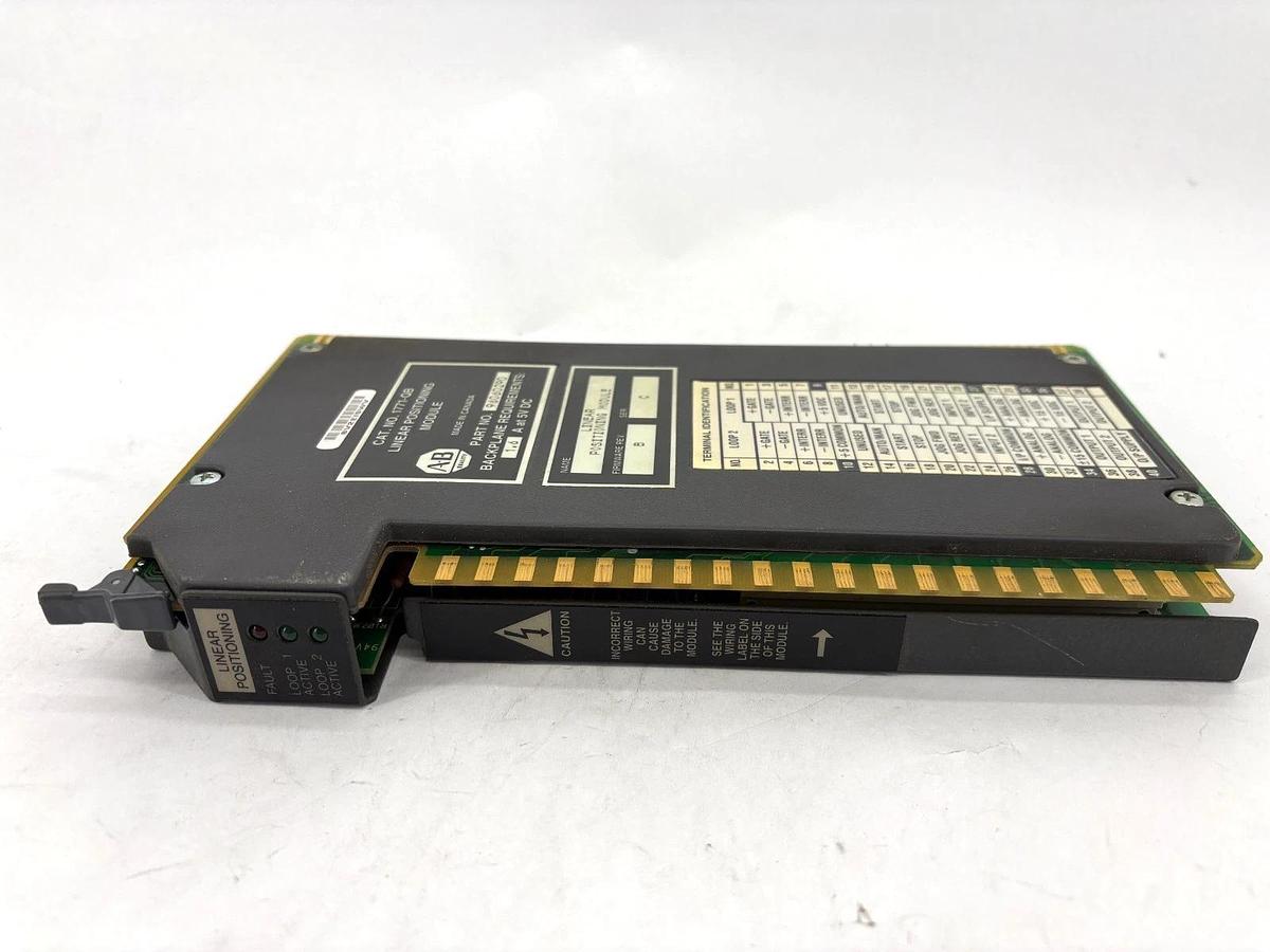 Used Allen-Bradley 1771-QB Ser. C Linear Positioning Module Firmware Revision B