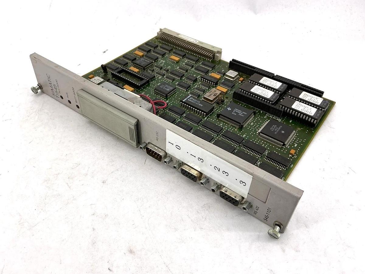 Used Siemens 545-1101 CPU Processor Module Simatic TI545 5451101