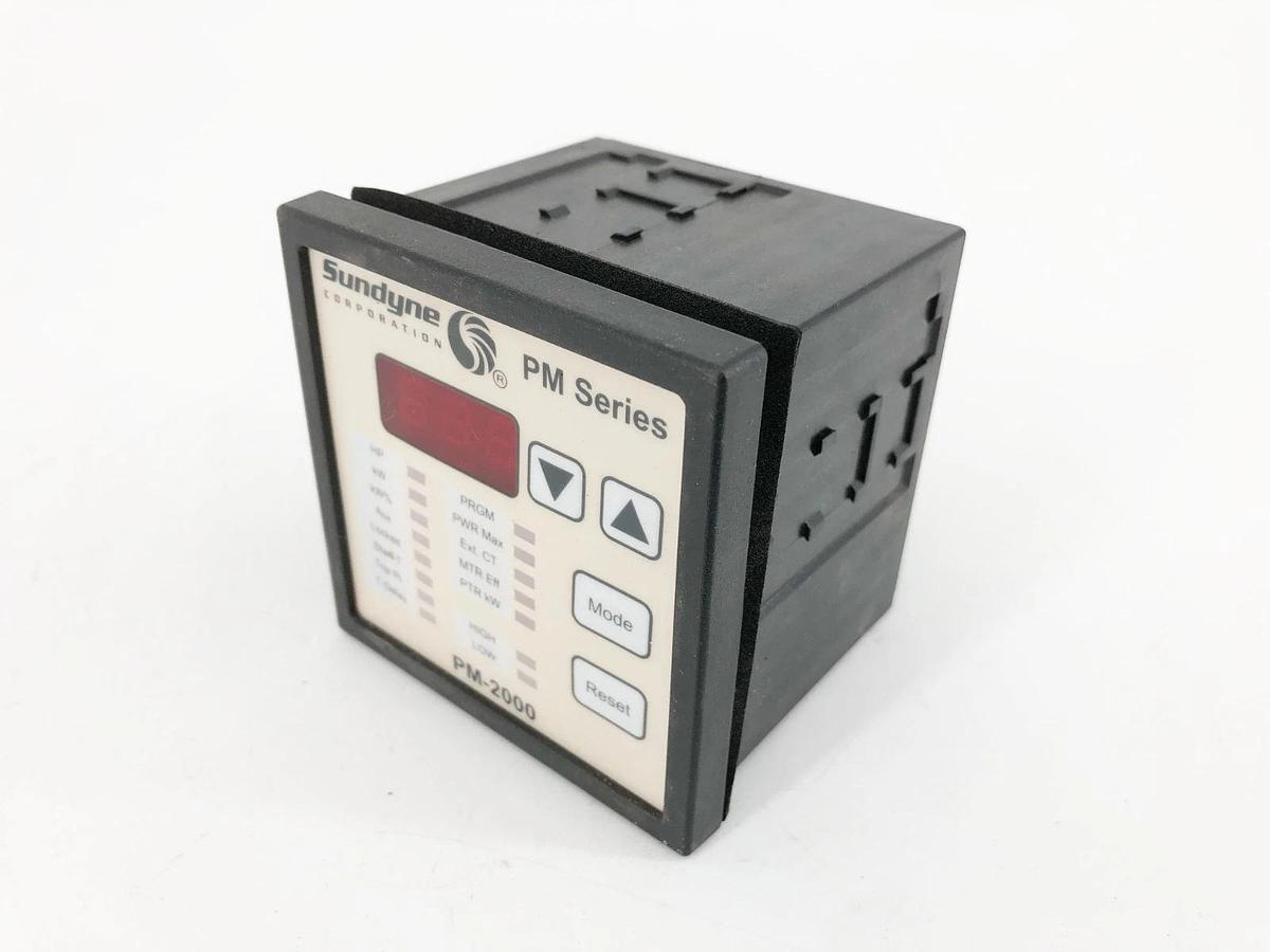 New Sundyne PM-2000 Power Monitor 10VDC 100-500Hz 4-20 mA