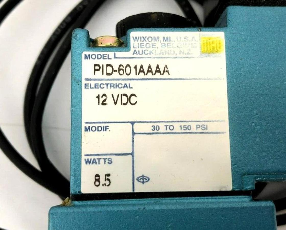New MAC Valves PID-601AAAA Solenoid Valve 12VDC 6.5W
