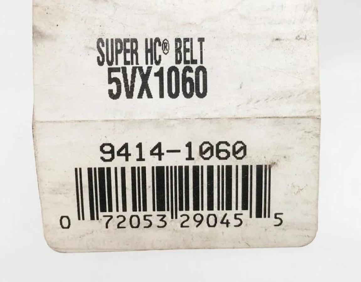New Gates 5VX1060 Super HC Cogged V-Belt 9414-1060 - No Box