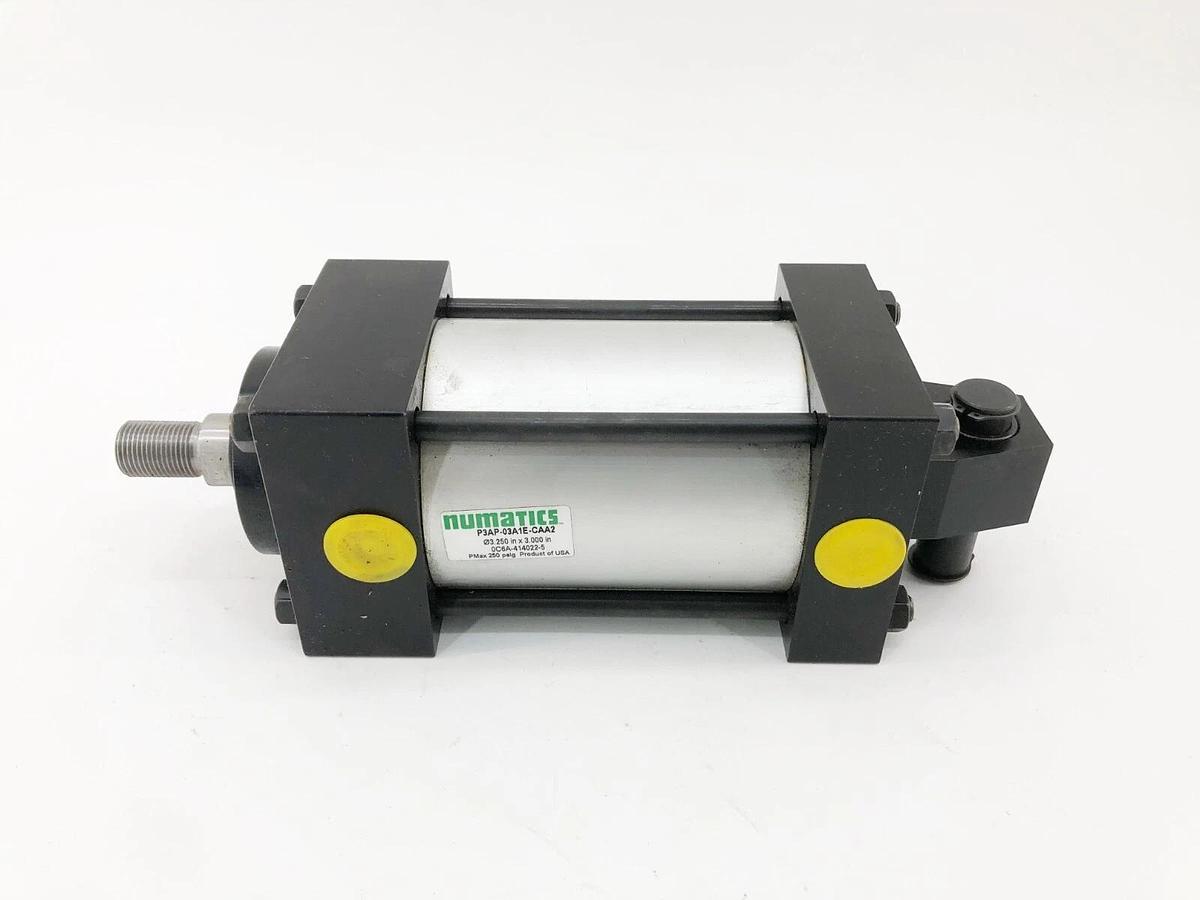 New Numatics P3AP-03A1E-CAA2 Cylinder 3.25" Bore 3" Stroke - No Box