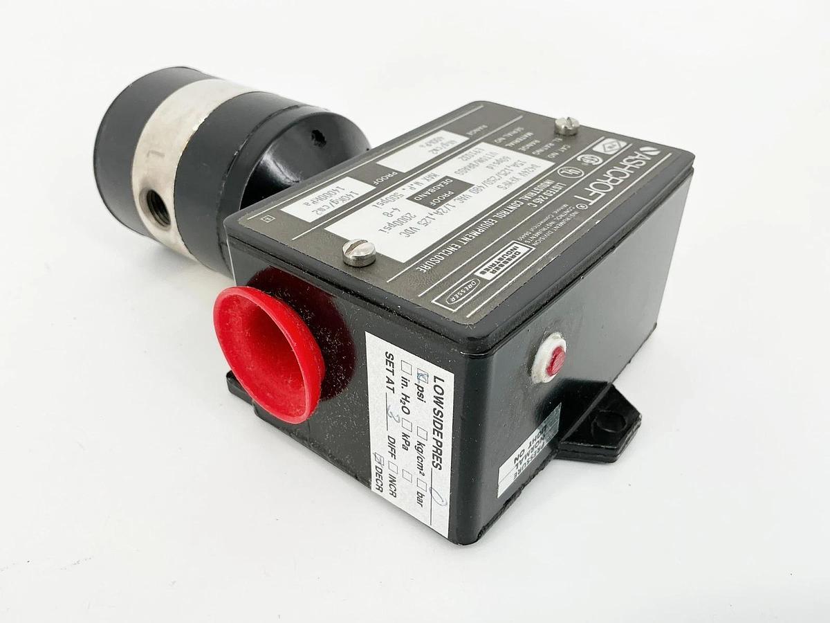 New Ashcroft D424V XFMFS Pressure Switch 15A 480V 60-2000PSI 4Kg/cm2 400kPa