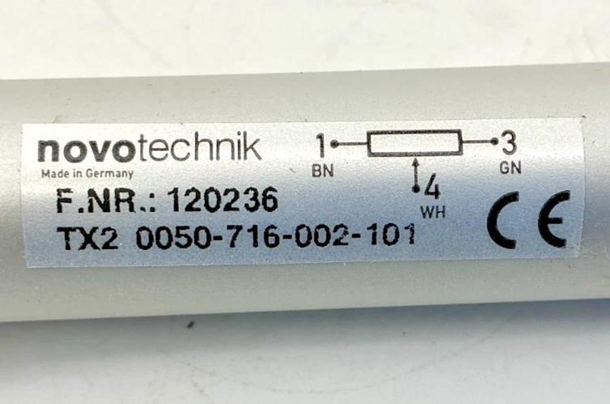 New Novotechnik TX2-0050-716-002-101 Potentiometric Transducer Linear 120236