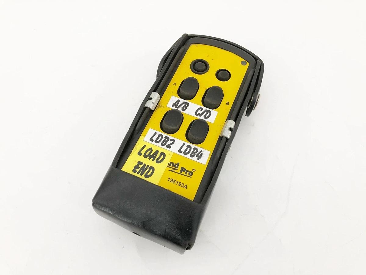Used Remtron Command Pro 195193A Wireless Crane Control Unit Remote
