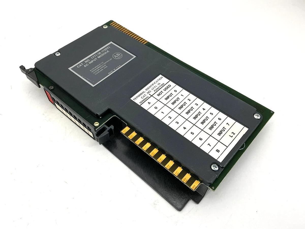 Used Lot of 3 Allen Bradley 1771-IA AC Input Module 8-Point 120VAC 1771IA