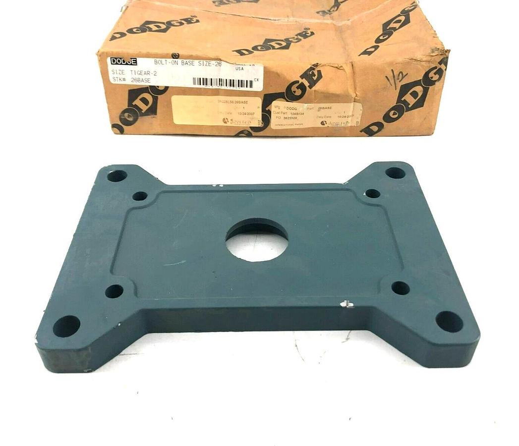 New Dodge 26BASE Gear Box Base Size 26 - No Hardware