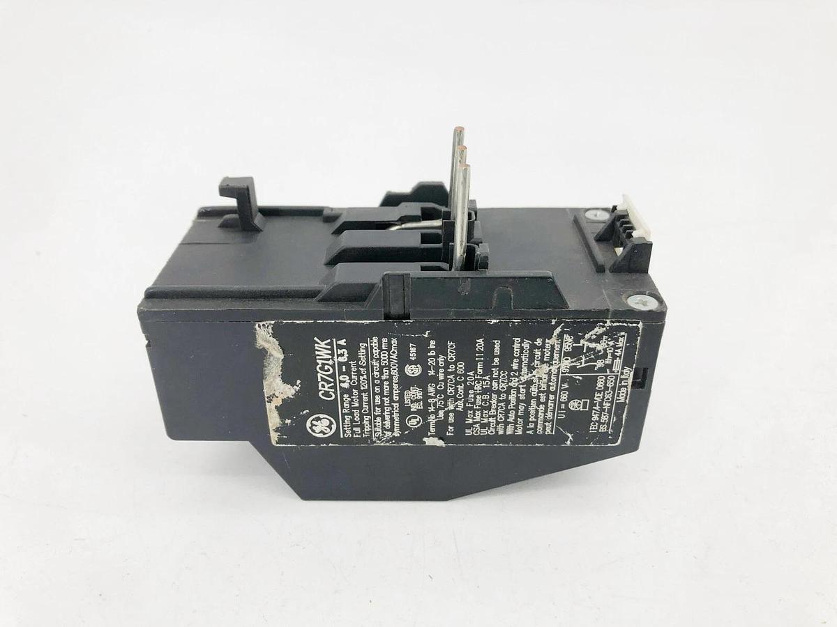 New GE General Electric CR7G1WK Overload Relay 4.0-6.3A - No Box