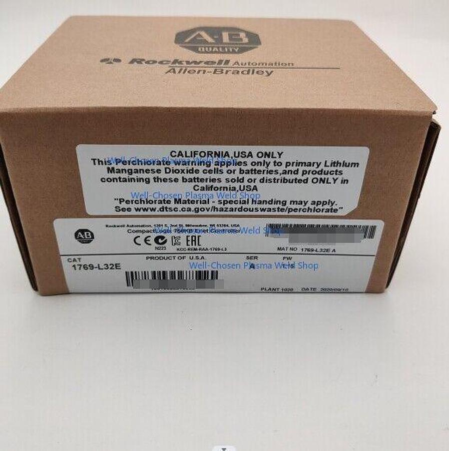 Used Allen Bradley 1769-L32E Ser A Ethernet Processor Controller 750KB Memory w/ Key
