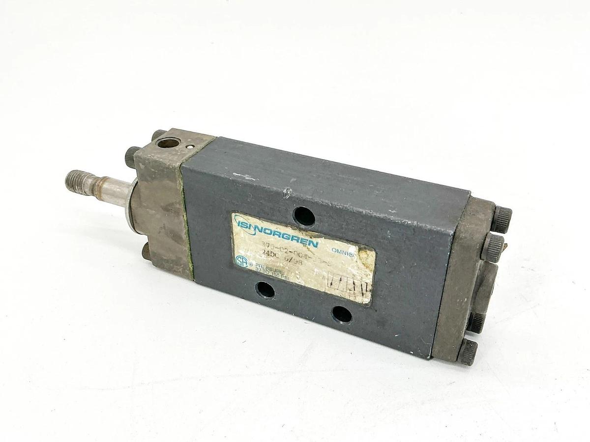 Used Norgren 375-02-004-33-5 Solenoid Valve 24VDC