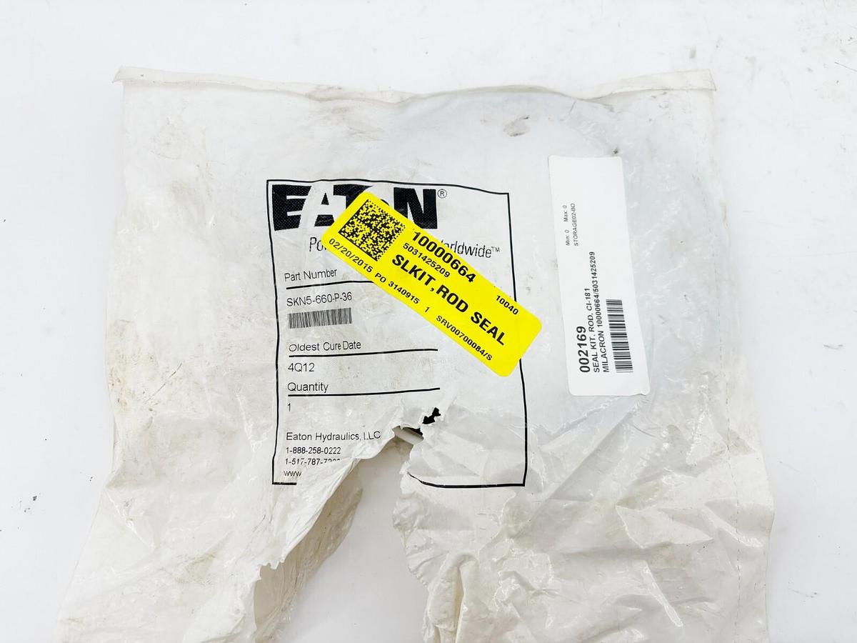 New Eaton Hydroline SKN5-660-P-36 Rod Seal Kit