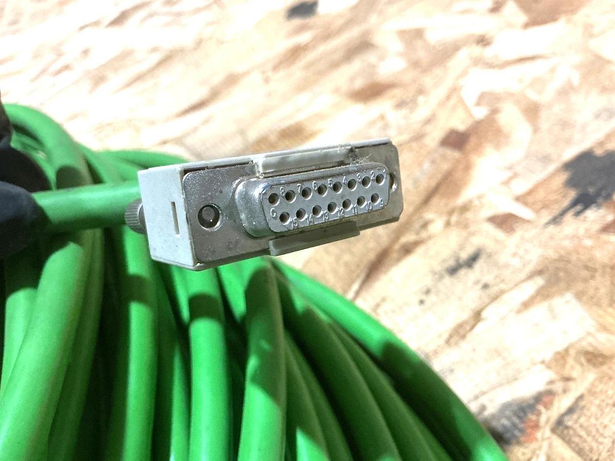 Used SEW Eurodrive 819-869-1 Encoder / Prefabricated Cables 50m 15-Pin Female 8198691