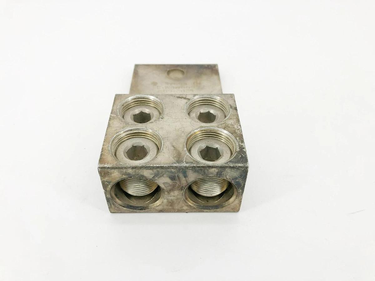 Used CMC L2D2-600 Multi Conductor Aluminum Mechanical Lug 600MCM - 2 AWG