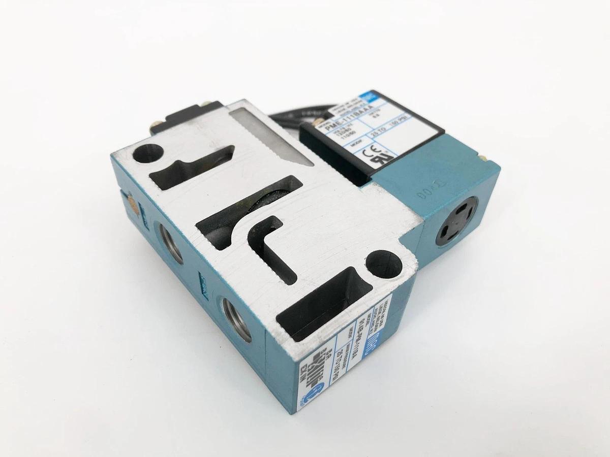 New MAC Valves 914B-PM-111BA Solenid Valve 110-120VAC 1/2" NPTF