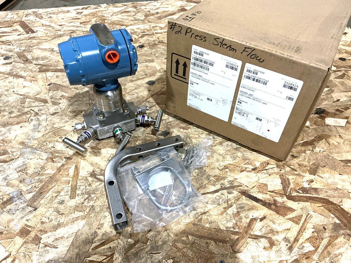 New Emerson Rosemount 3051S2CD3A2A11A1AM5 Pressure Transmitter MWP- 3626PSI