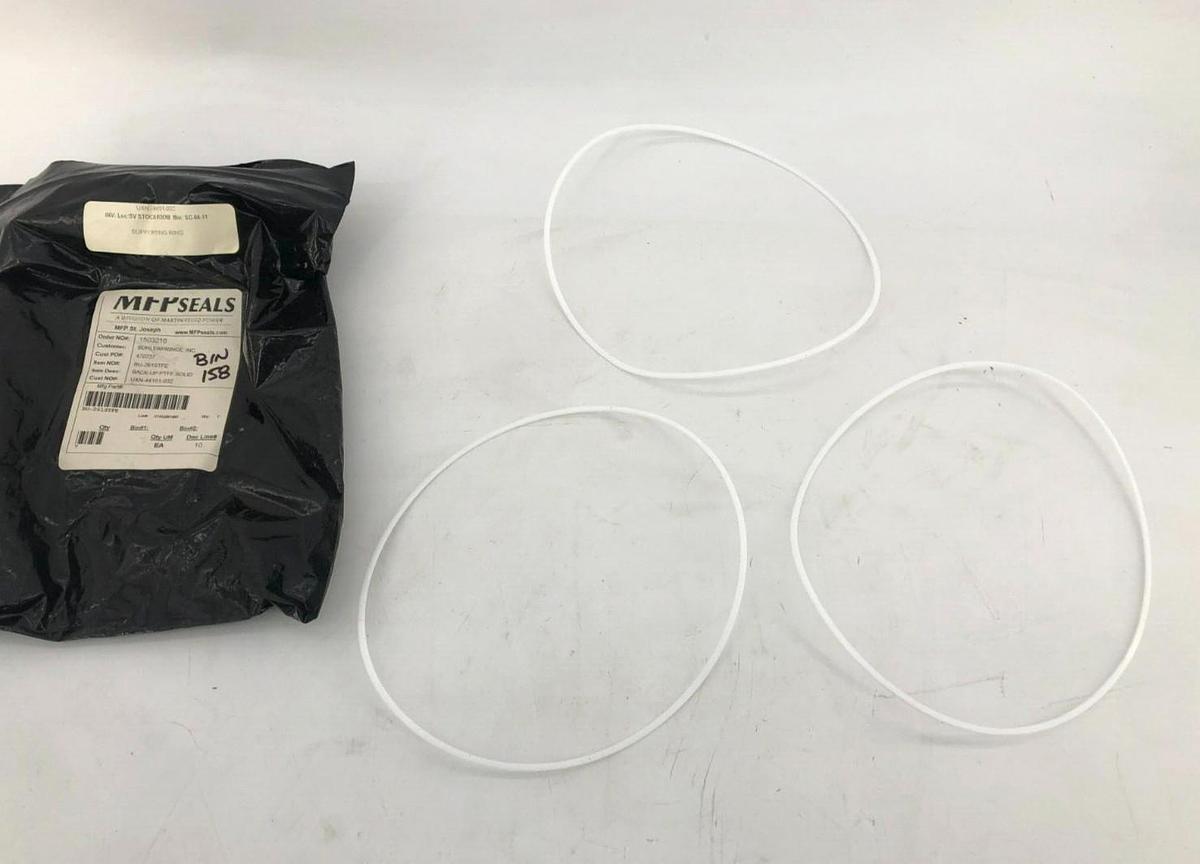 Lot of 3 New Martin Fluid Power BU-261STFE O-Rings BACK-UP PTFE SOLID