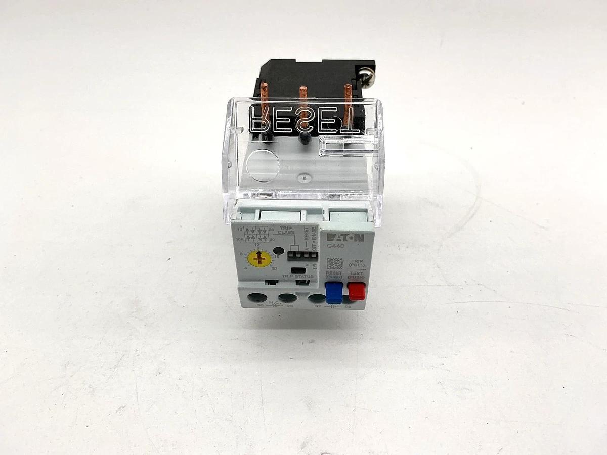 Used Eaton C440A1A020SF1 Electronic Overload Relay 4-20A NEMA size 1 - No Box