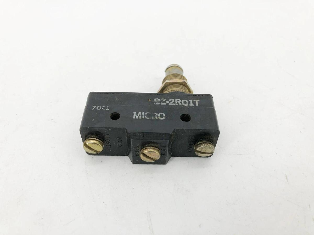 Used Lot of 3 Microswitch BZ-2RQ1T Snap Action Switches 15A 480VAC 250VDC