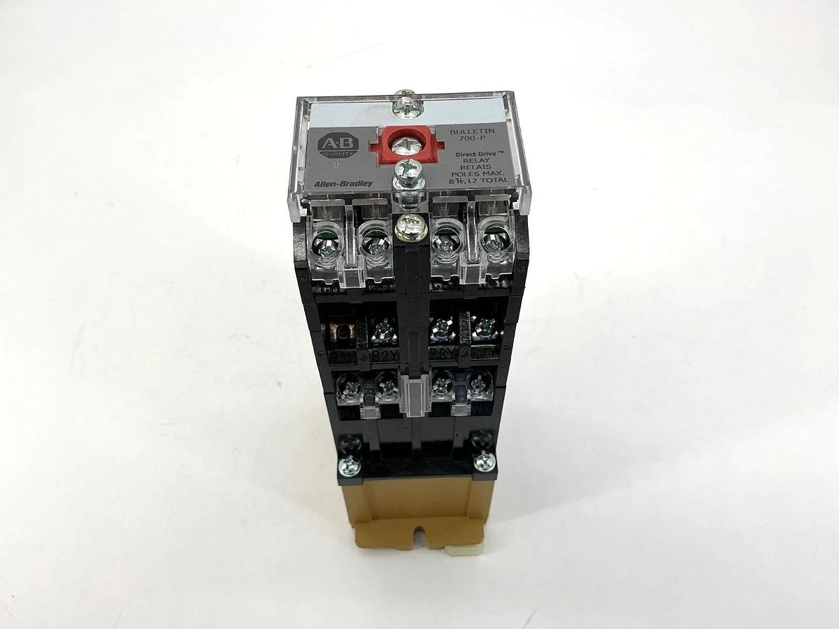 New Allen Bradley 700-P1200A1 Ser E Control Relay Type P 12NO 110/120VAC 50/60HZ