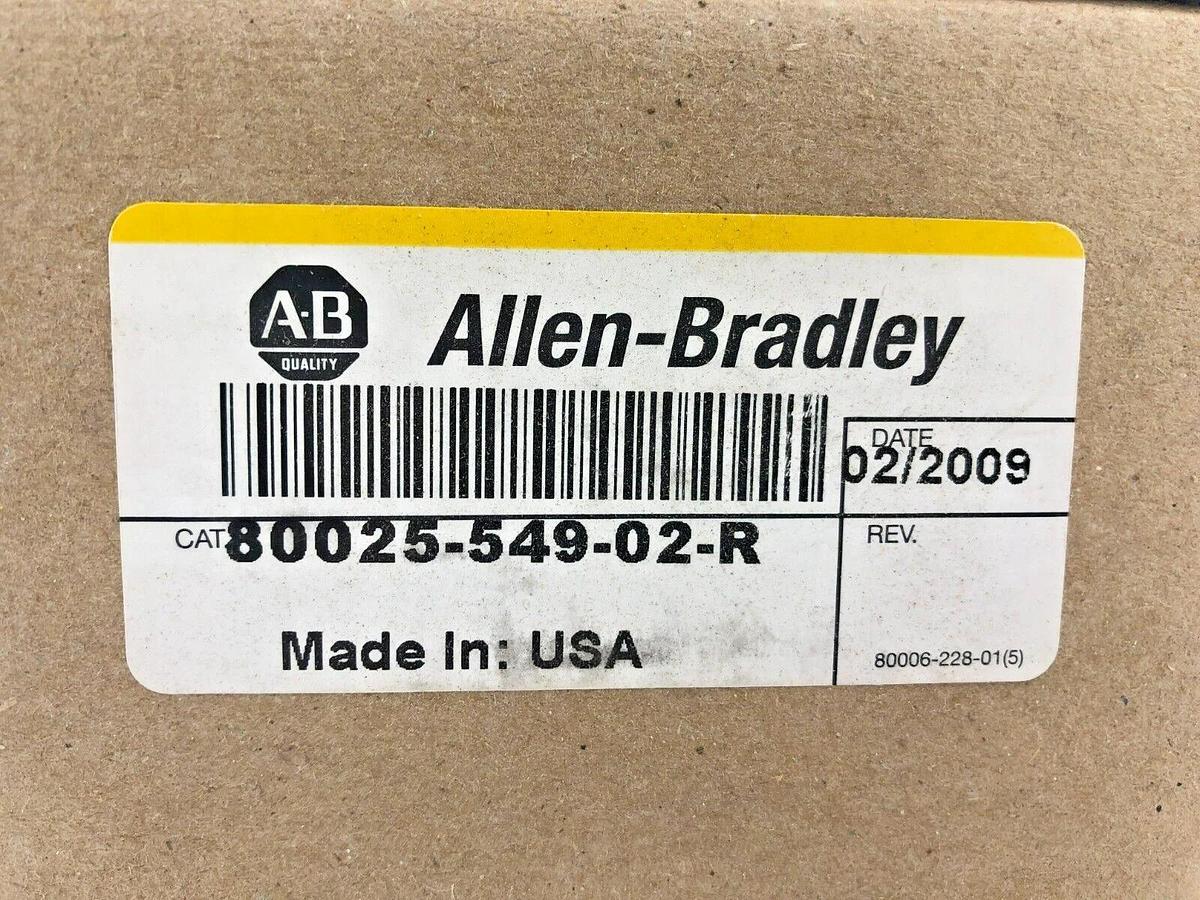 New Allen Bradley 80025-549-02-R Fiber Optic Cable 6 Meter Length Sealed Box