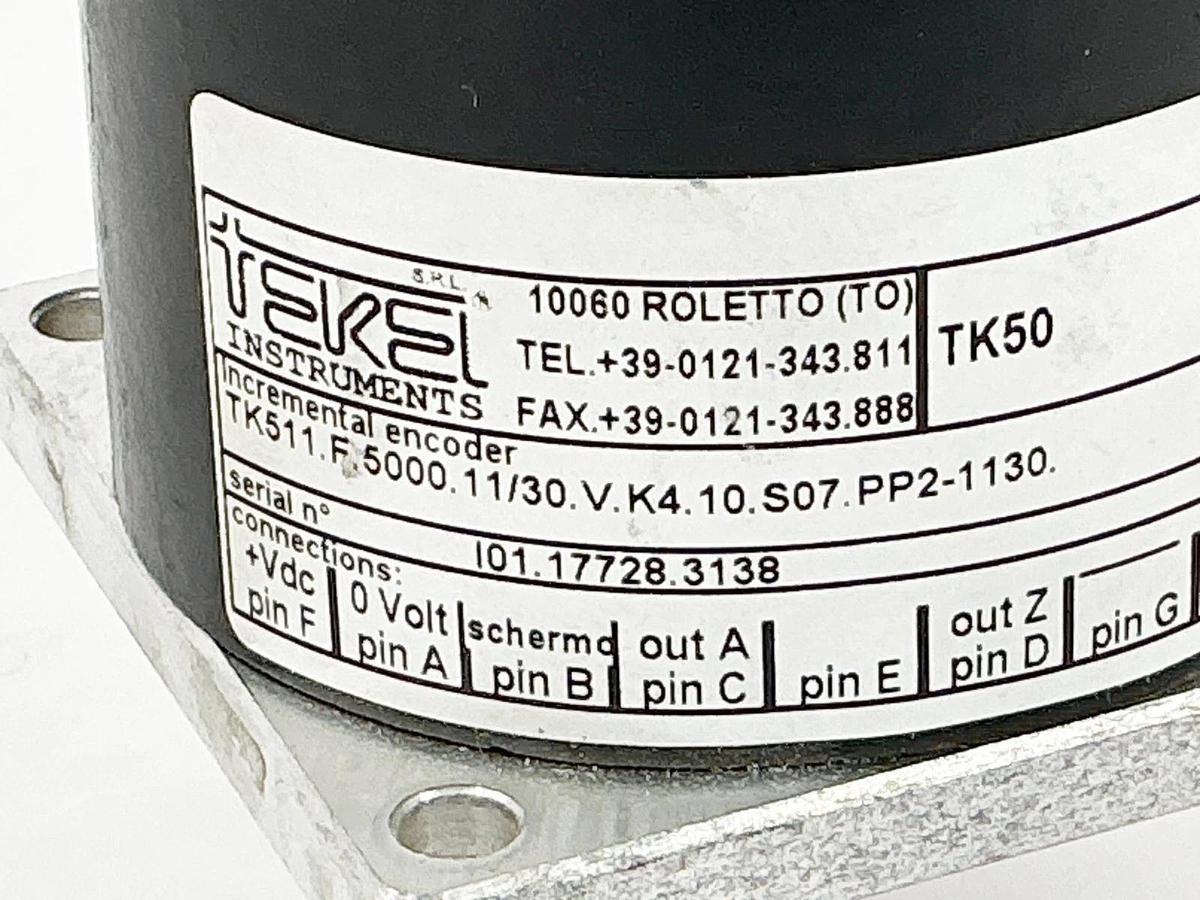 Tekel TK50 Encoder TK511.F.5000.11/30.V.K4.10.S07.PP2-1130 - No Box