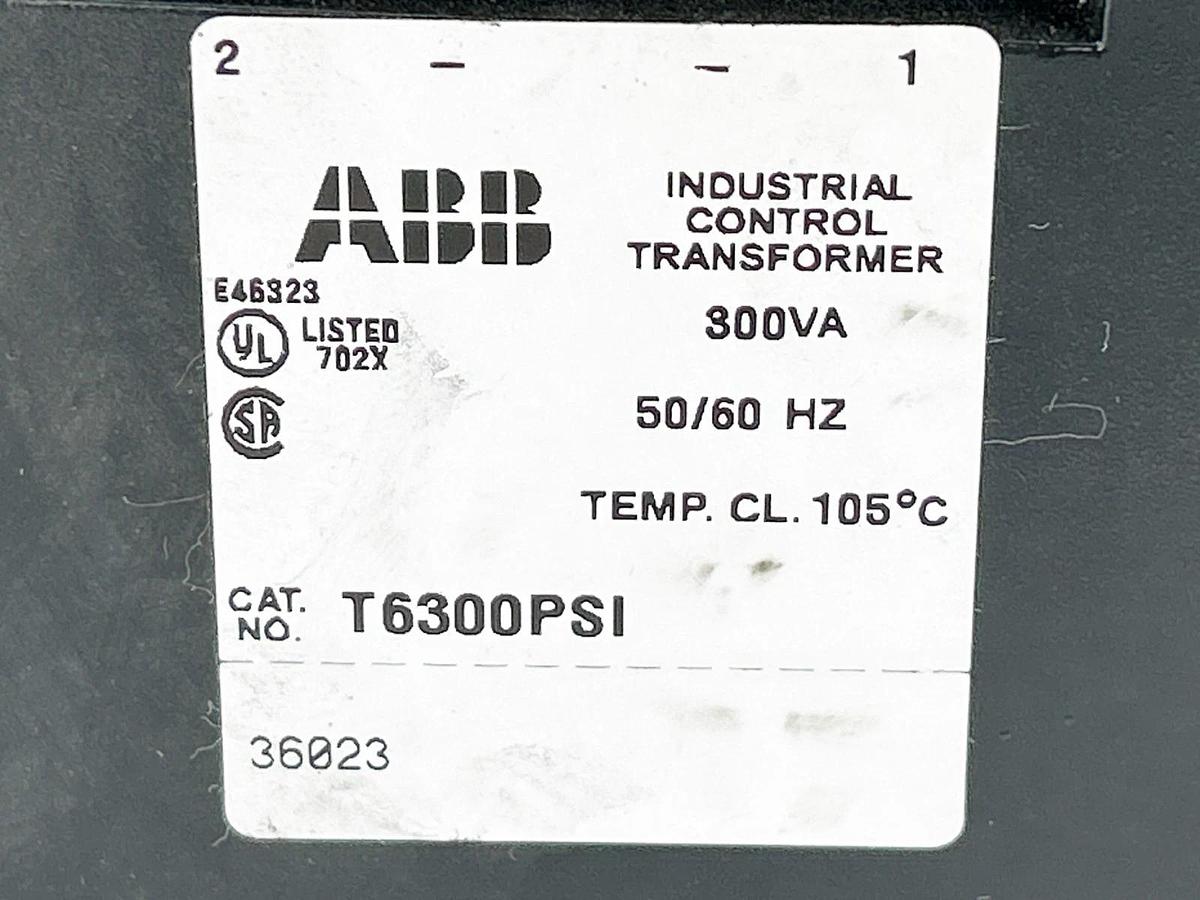 New ABB T6300PS1 Industrial Control Transformer 300VA 50/60Hz 575V - No Box