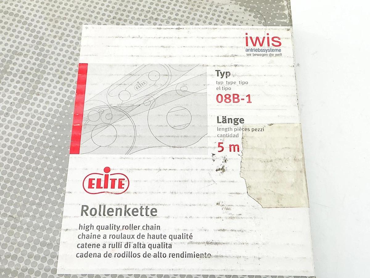 New IWIS 08B-1 Roller Chain 5m 1/2" 81013074