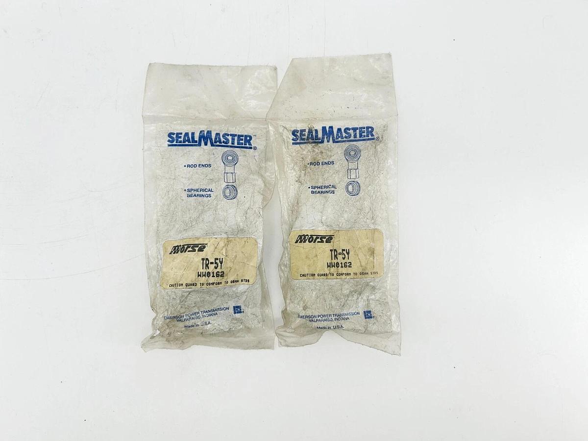 New Lot of 2 Morse Seal Master TR-5Y Rod End Bore WW0162