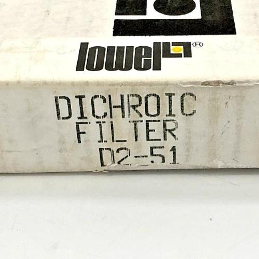 New Lowel D2-51 Dichroic Filter for DP Light - Blue Glass D251