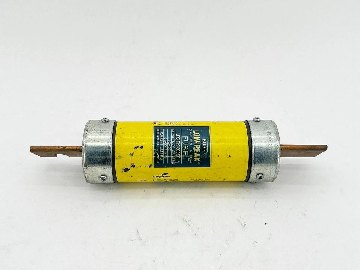 New Bussmann LPS-RK-300SP Low Peak Class RK1 Fuse 300A 600V - No Box