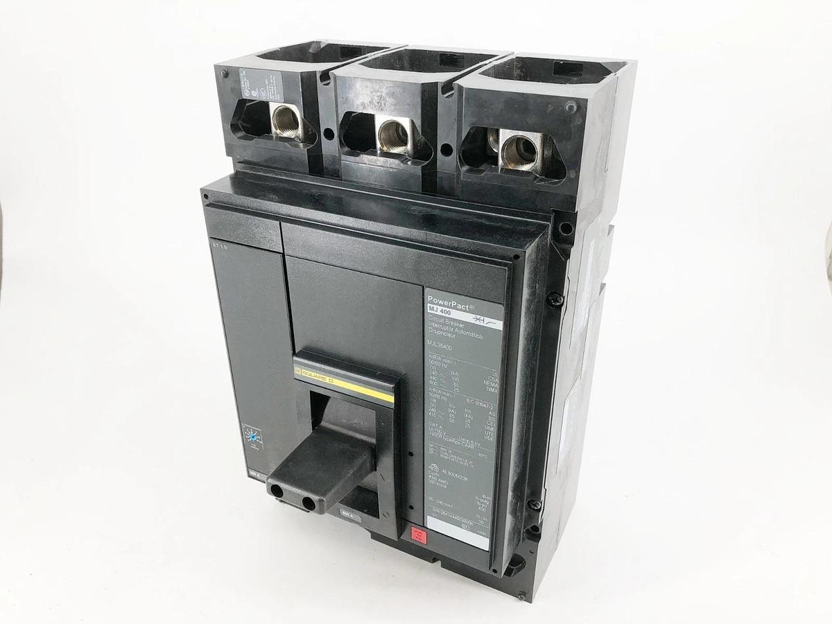 New Square D MJL36400 Circuit Breaker 400A 3P 600V PowerPact MJ 400
