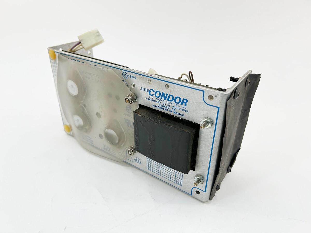 Used Condor HD24-4.8-A Power Supply 4.8A 24V 50/60Hz