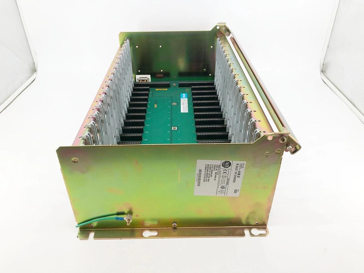 Used Allen Bradley 1771-A4B Ser. B 16-Slot I/O Chassis 24A 5.25VDC 96814809