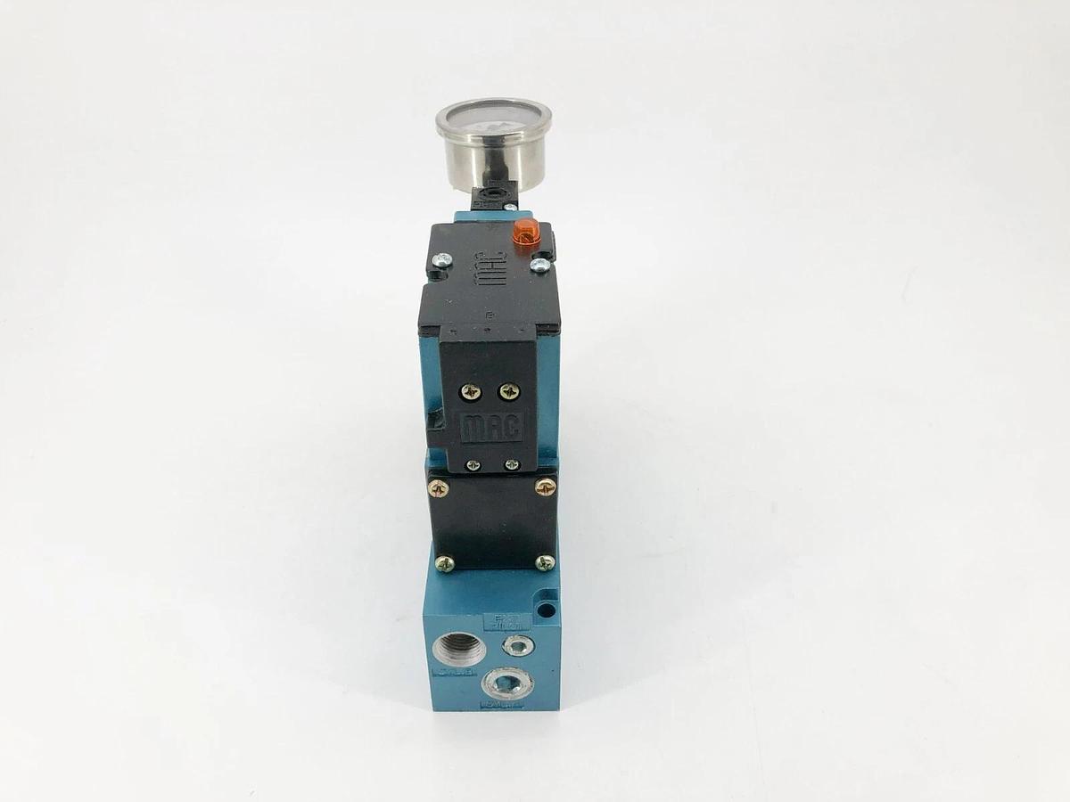 Used MAC Valves 82A-AC-CSA-TM-DAAP-1DA Solenoid Valve 150psi TM-DAAJ-1DA PR82A-GADA
