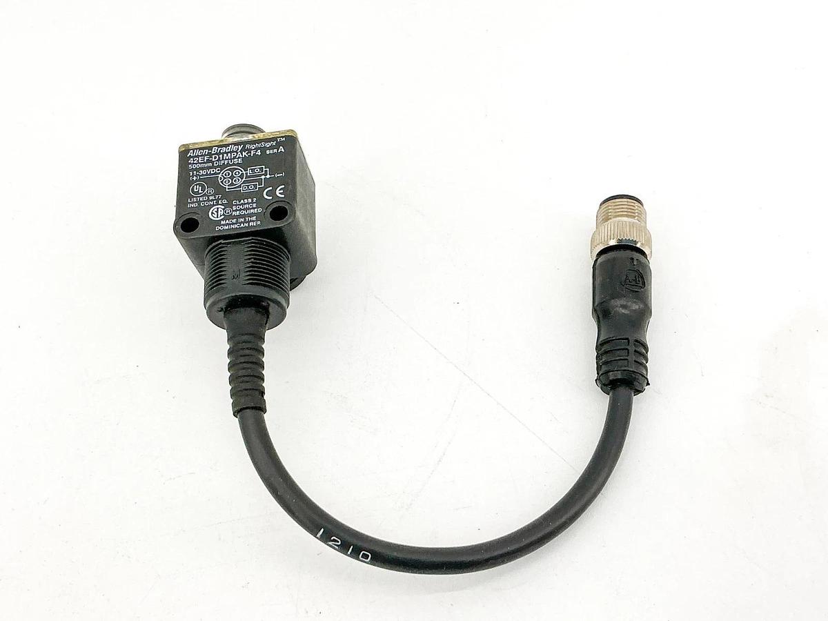 New Allen Bradley 42EF-D1MPAK-F4 Photoelectric Sensor 11-30VDC 100mA Ser.A