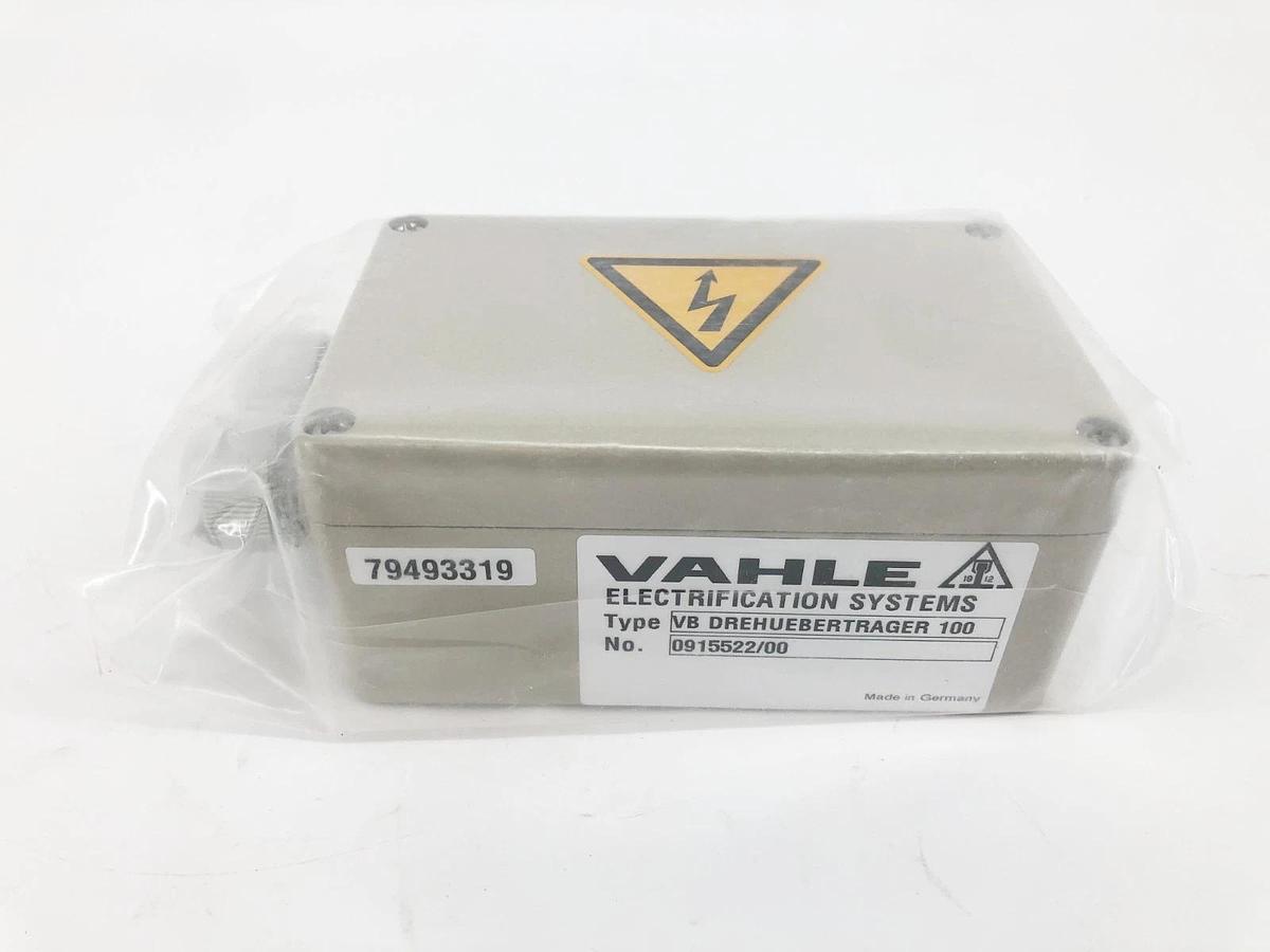 New Vahle 79493319 Junction Box VB DREHUEBERTRAGER 100 0915522/00
