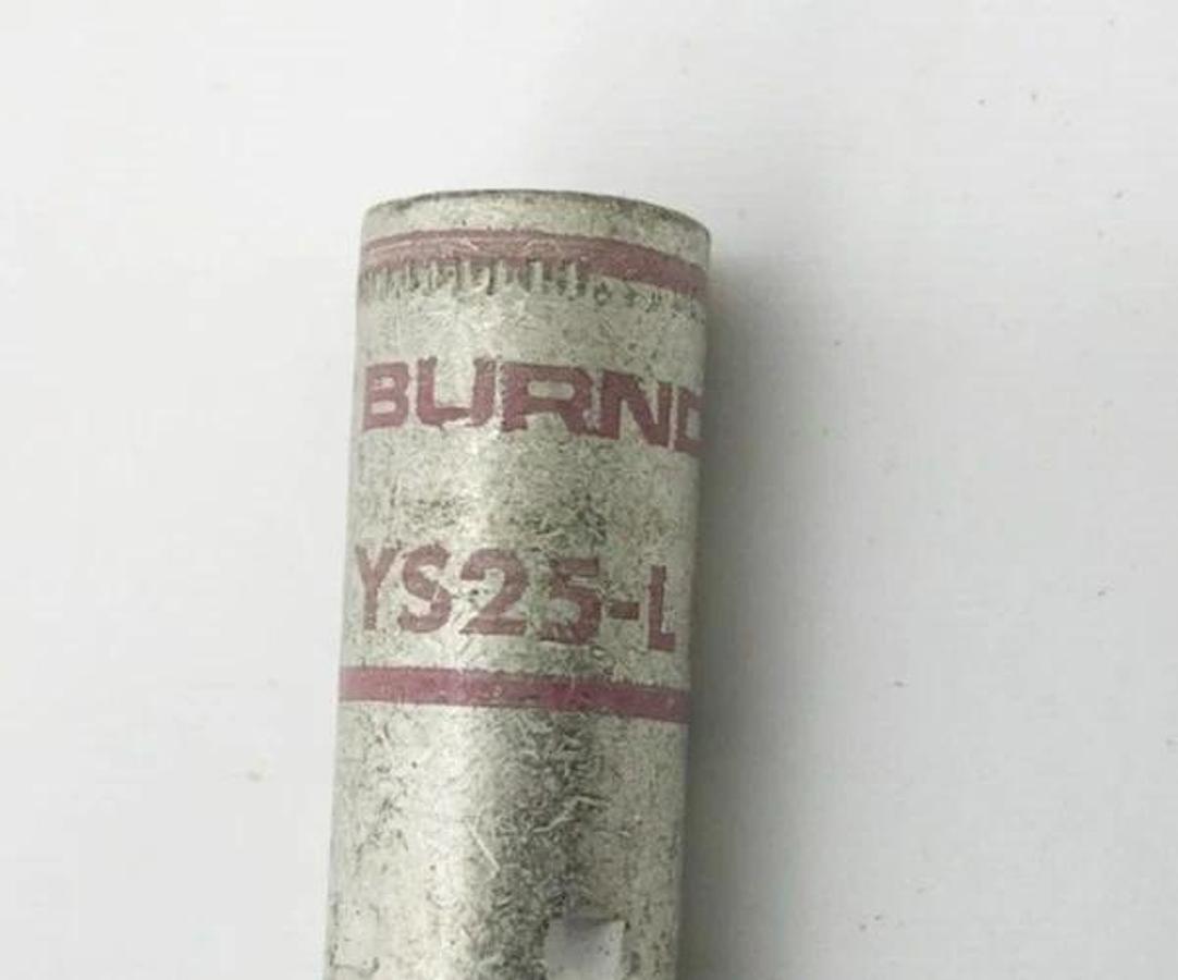 Lot of 3 New Burndy YS25 N100 Splice Connectors 1/0 STR Pink Die 348 Or 12