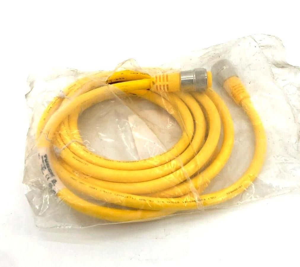 New Turck RYM RKM 46-4M Cordset, Male Connector, Female Thread, 4m, U5420-5